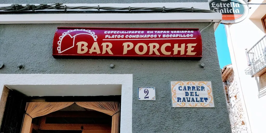 Bar Porche ristorante a Alcalalí