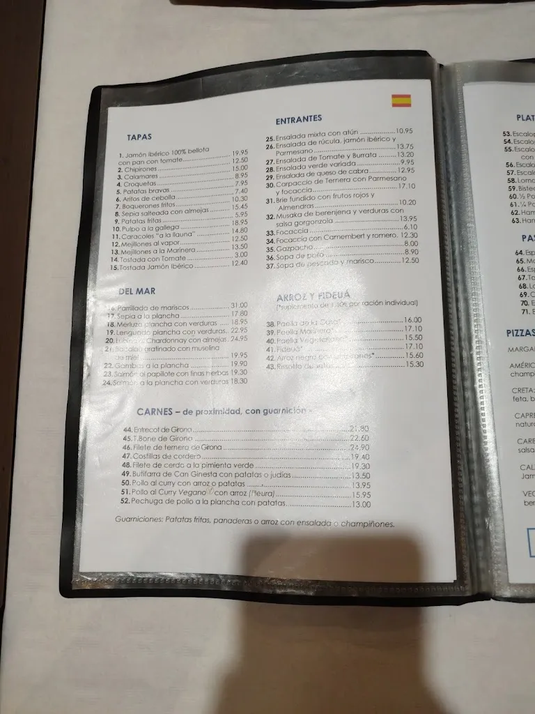 Menu_Restaurant Amèrica_Lloret de Mar_image_4