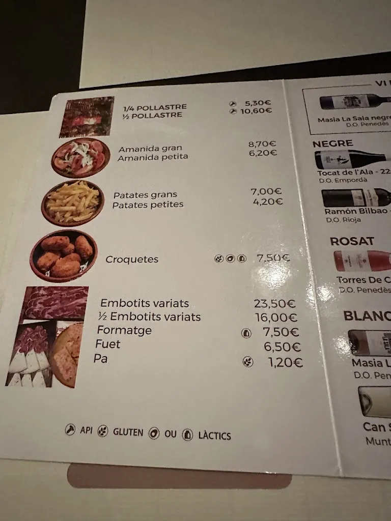 Menu_Restaurant La Campana Lloret de Mar_Lloret de Mar_immagine_3