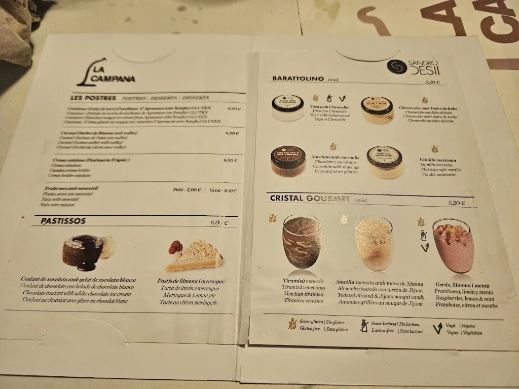 Menu_Restaurant La Campana Lloret de Mar_Lloret de Mar_immagine_4