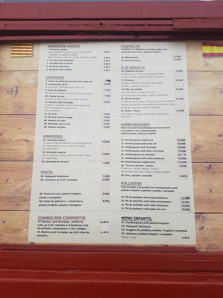 Menu_Route 66_Lloret de Mar_image_3