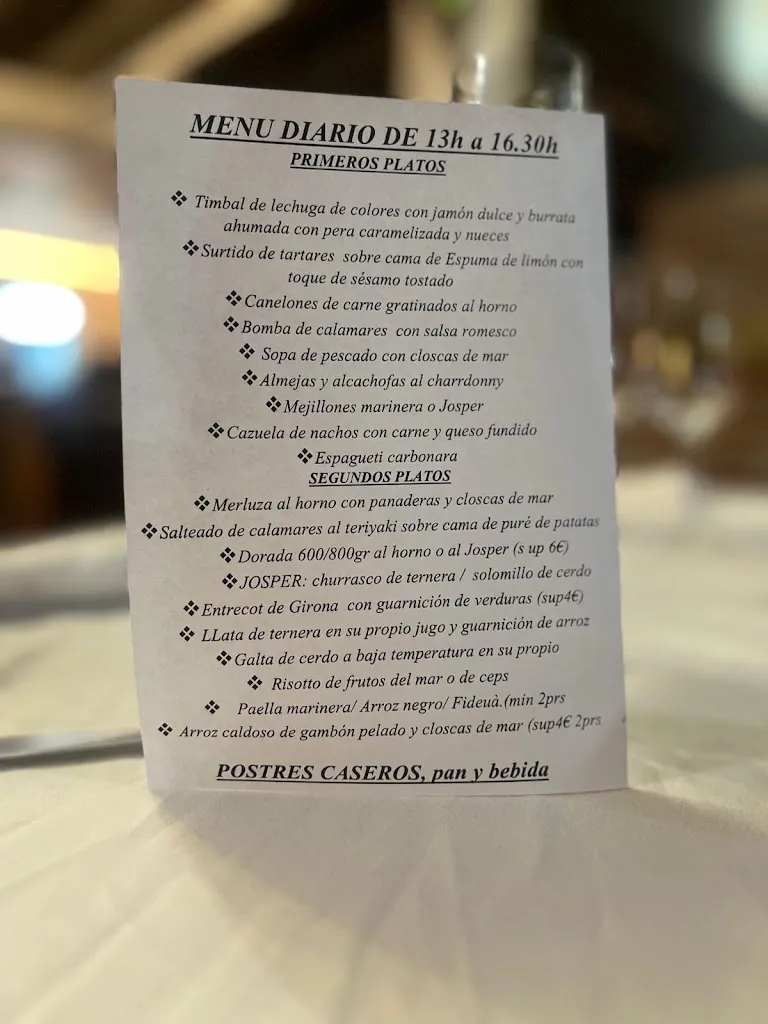 Menu_Giorgio Restaurant_Lloret de Mar_image_1