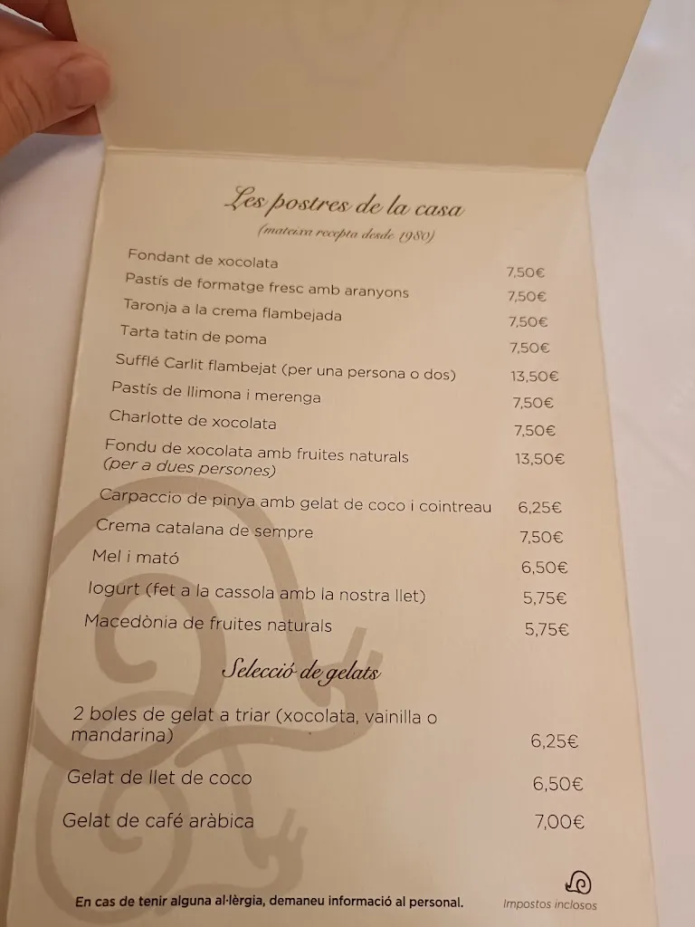 Menu_Restaurant Cal Cofa_Llívia_image_1