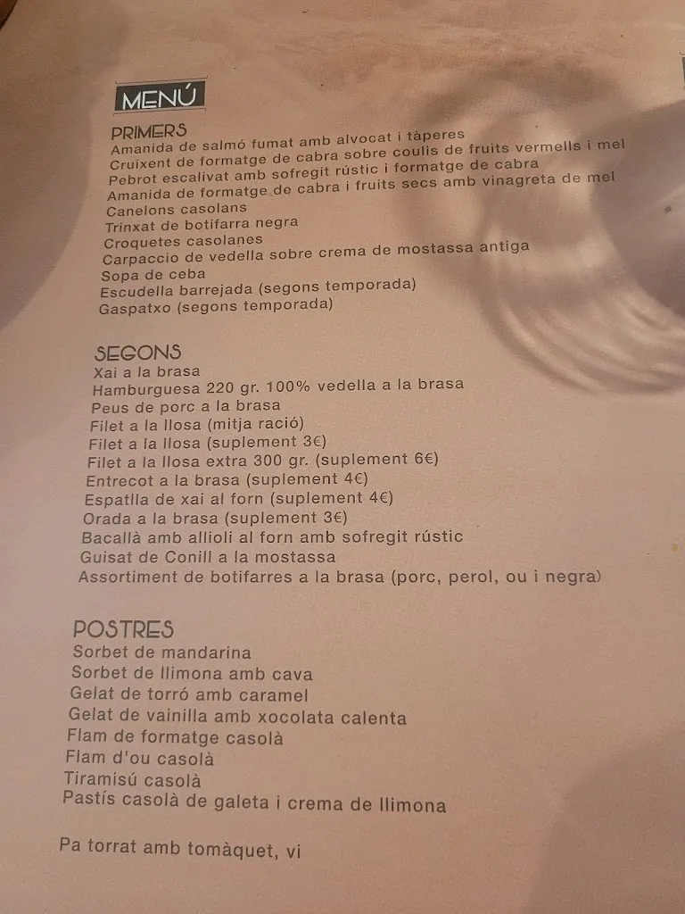 Menu_Cal Rita Porta_Llívia_immagine_1