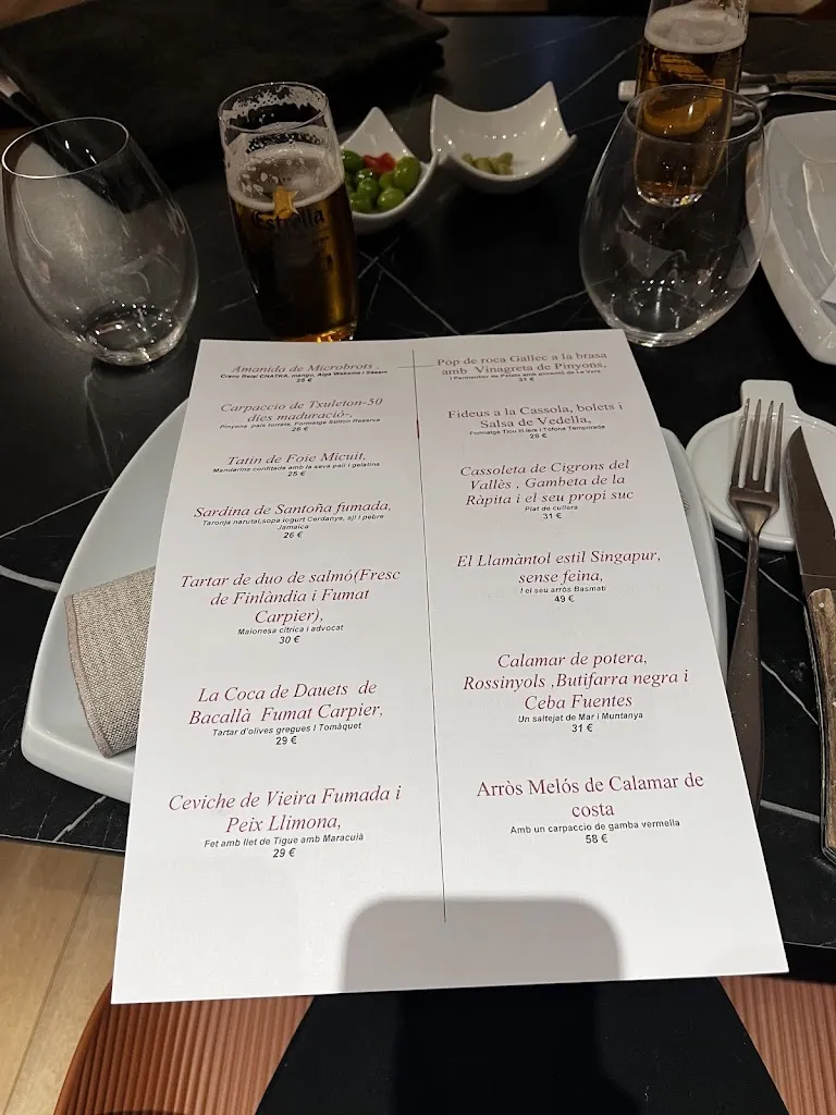 Menu_Restaurant Serendipia by La Calèche_Llívia_immagine_3