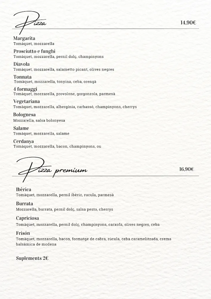 Menu_El Frisón Pizzeria Restaurant_Llívia_image_3