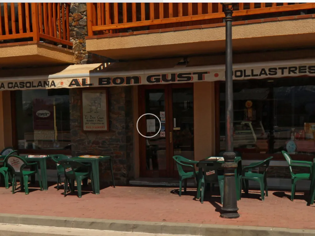 El Bon Gust restaurant in Llívia