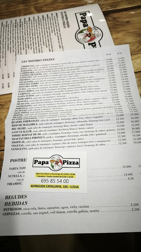 Menu_Papa Pizza_Llívia_image_3