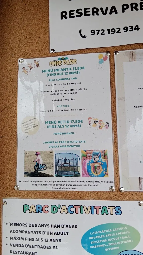 Menu_Unic Parc_Llívia_image_1