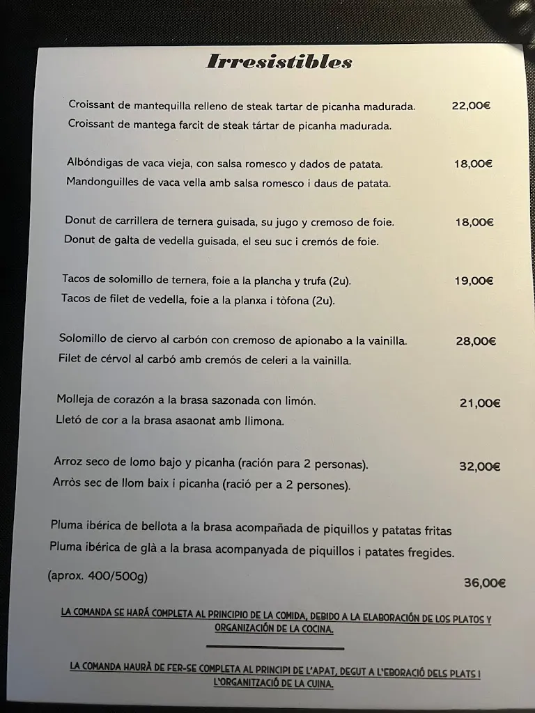 Menu_La Cava Taberna_Llívia_image_3