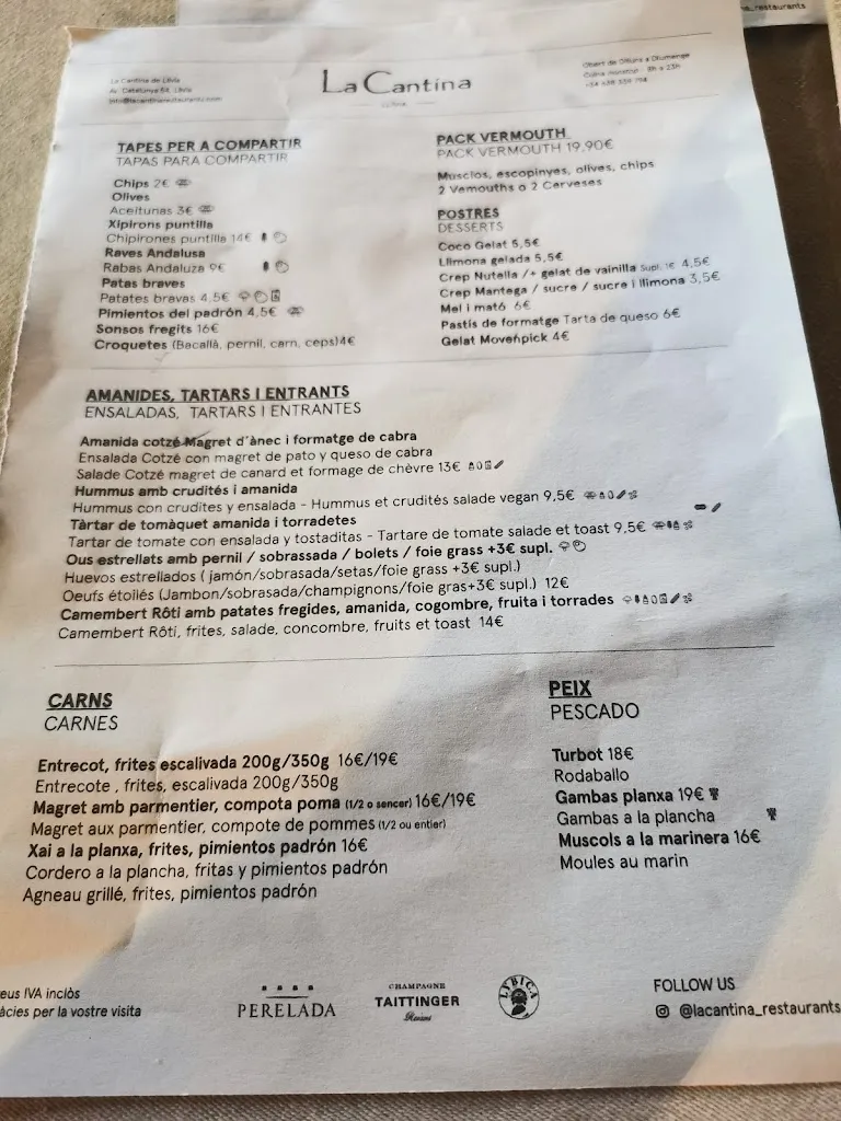 Menu_La Cantina_Llívia_image_2