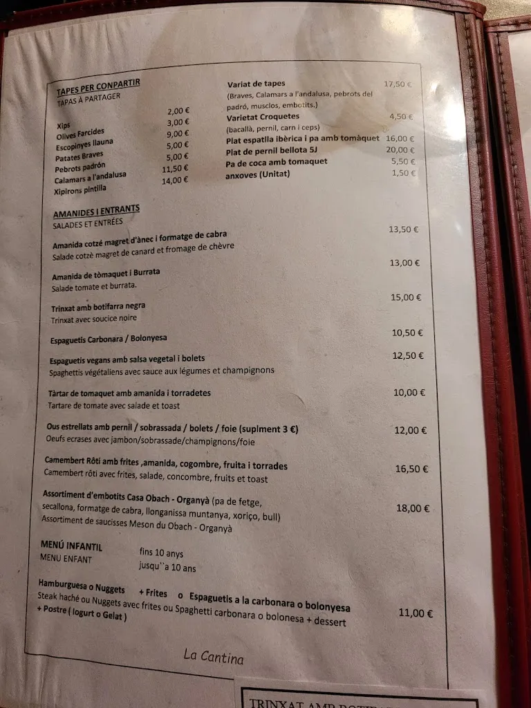 Menu_La Cantina_Llívia_image_3