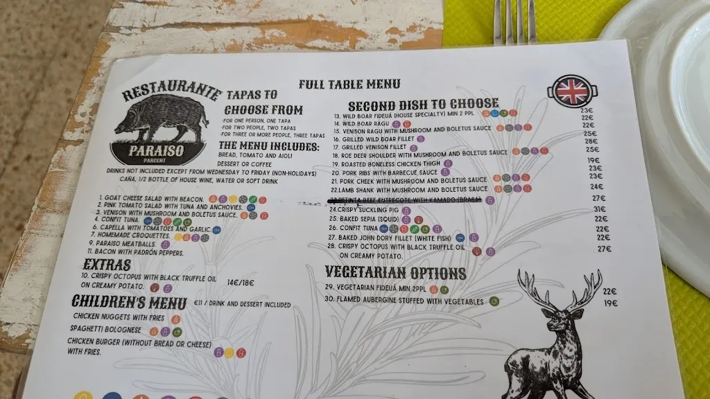 Menu_Restaurant El Paraiso_Alcalalí_image_1