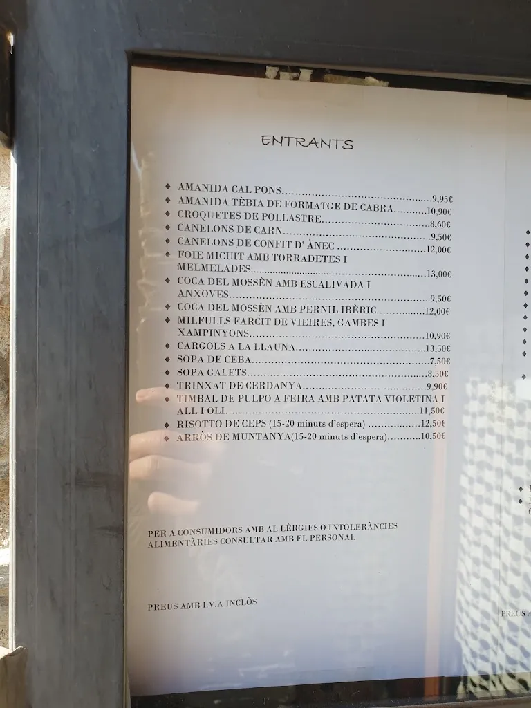 Menu_Restaurant Cal Pons_Meranges_image_2