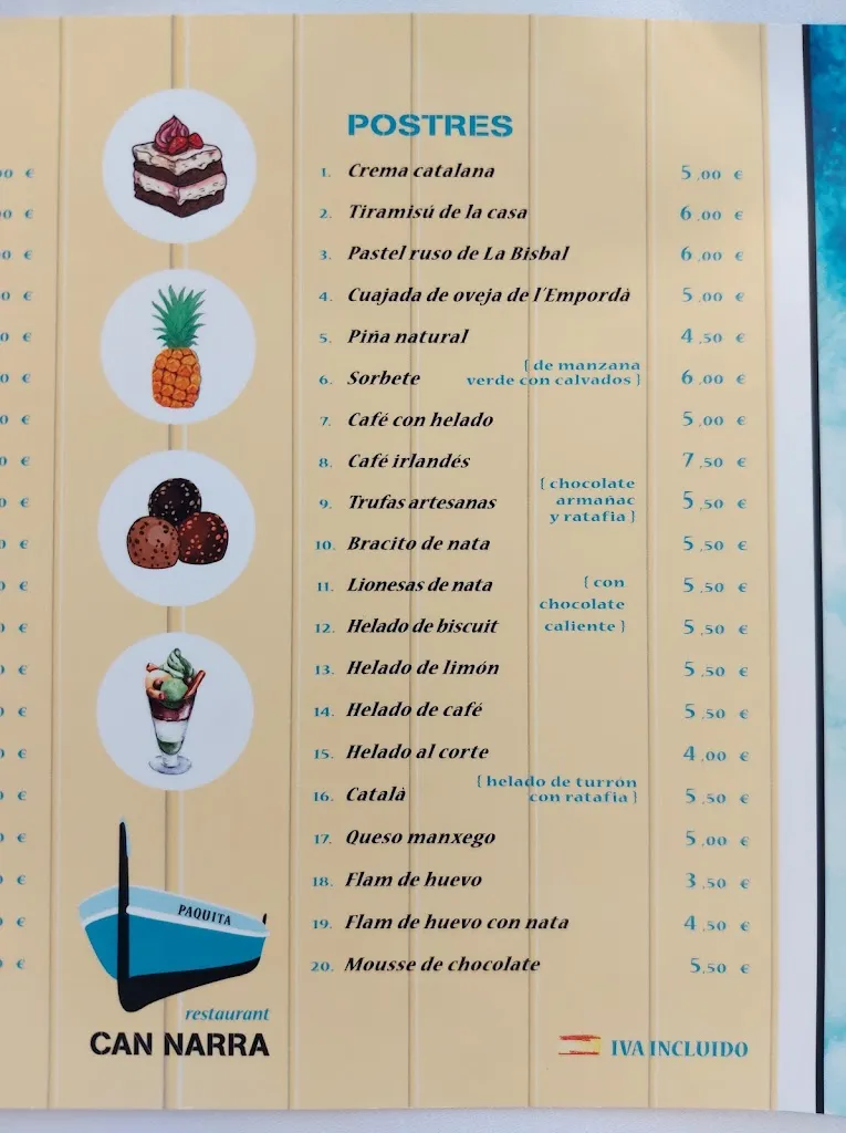 Menu_Restaurant Can Narra Llançà_Llançà_image_4