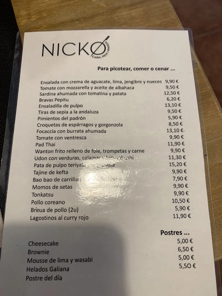 Menu_Restaurant nicko_Llançà_immagine_3