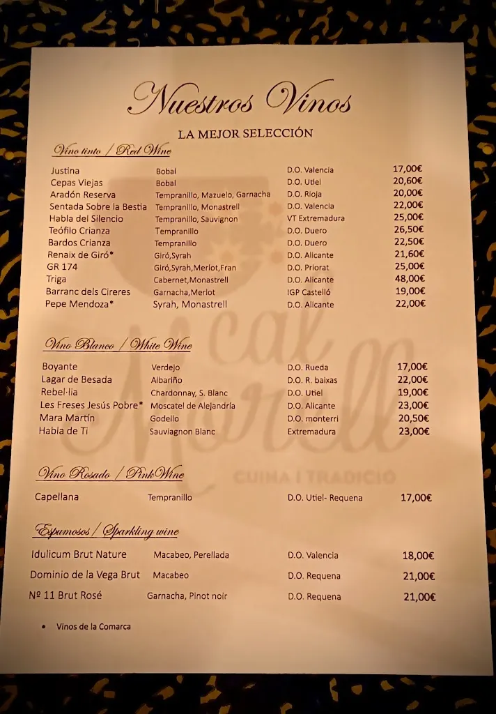 Menu_Restaurant · CAL MORELL · Cuina i Tradició_Alcalalí_image_1