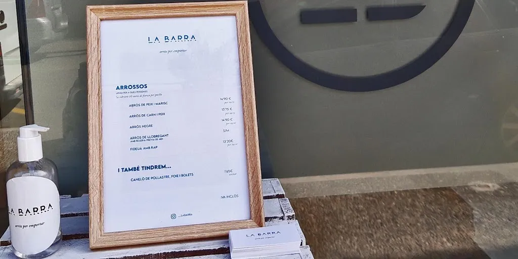 Menu_La Barra de Sergi Negre | Arròs per emportar i Menú Degustació per grups privats_Llançà_immagine_2