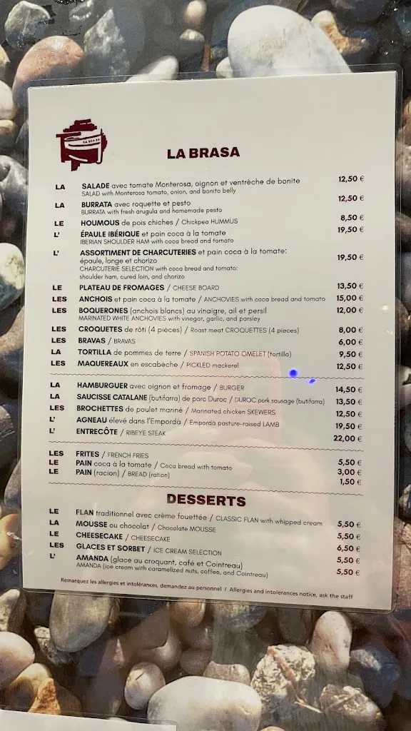 Menu_Restaurant La Brasa_Llançà_immagine_2