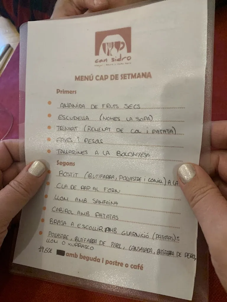Menu_Can Sidro_Osor_image_2
