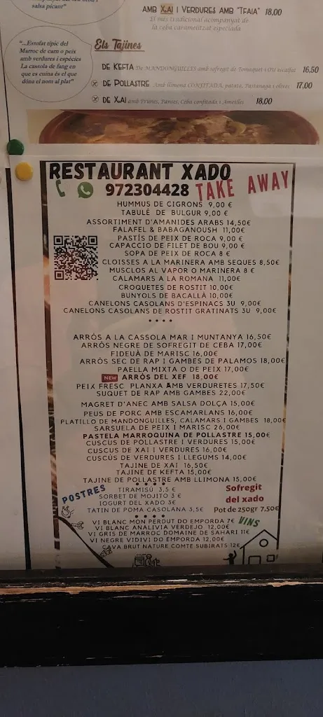 Menu_Restaurant Xadó_Mont-ras_image_3