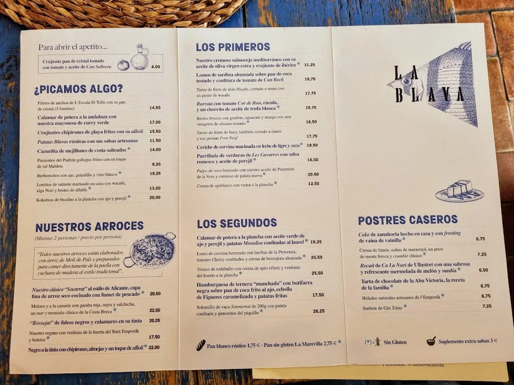 Menu_La Blava_Palafrugell_image_2