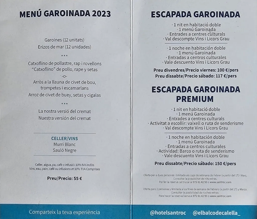 Menu_El Balcó de Calella_Palafrugell_image_1