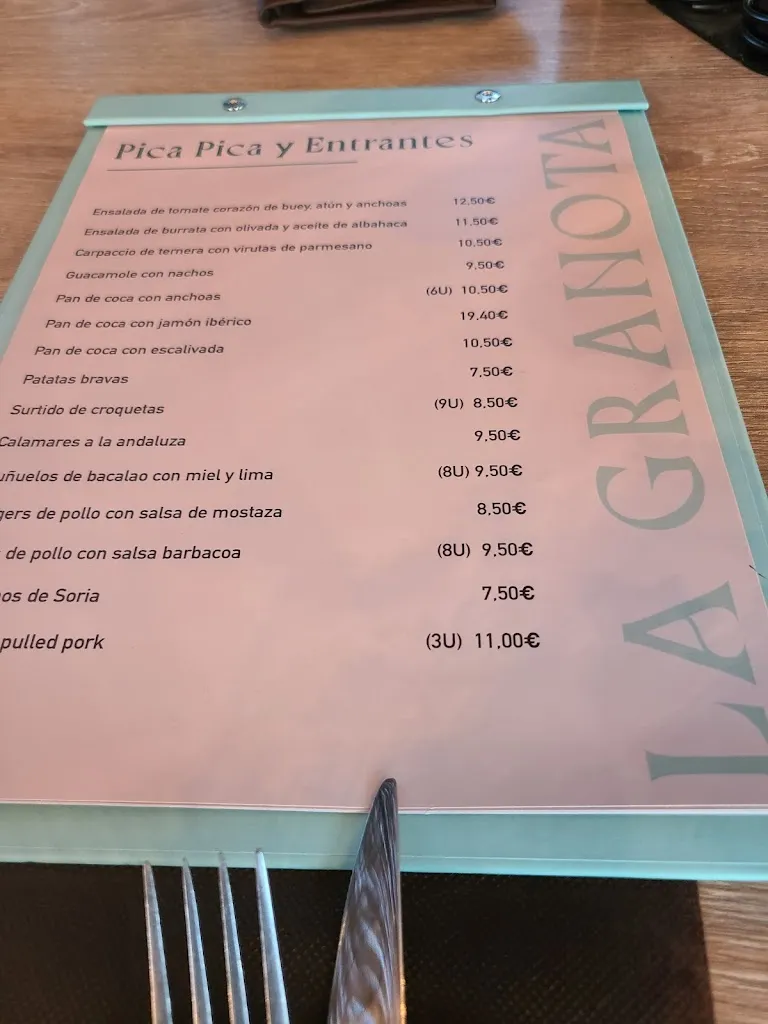 Menu_Gastroburguer La Granota_Palafrugell_image_1