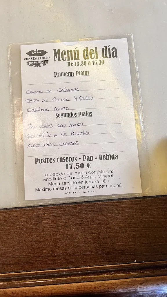 Menu_Restaurante La Consistorial_Mieres_immagine_1