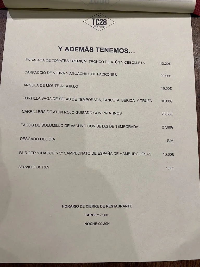 Menu_Bar Restaurante TC28_Mieres_image_3