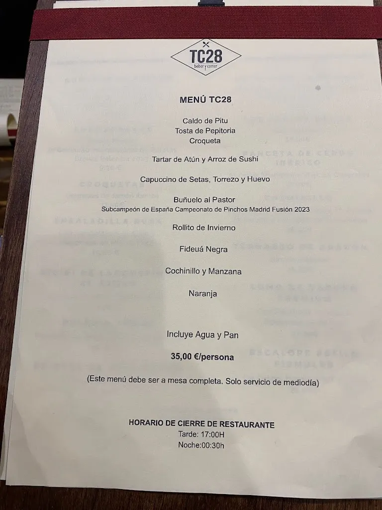 Menu_Bar Restaurante TC28_Mieres_image_4
