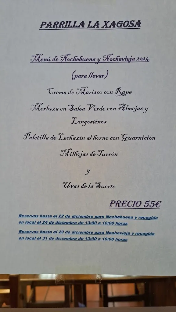 Menu_Restaurante La Xagosa_Mieres_image_1