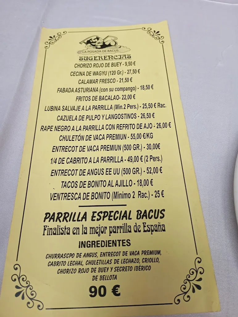 Menu_Restaurante La Posada de Bacus_Mieres_immagine_1