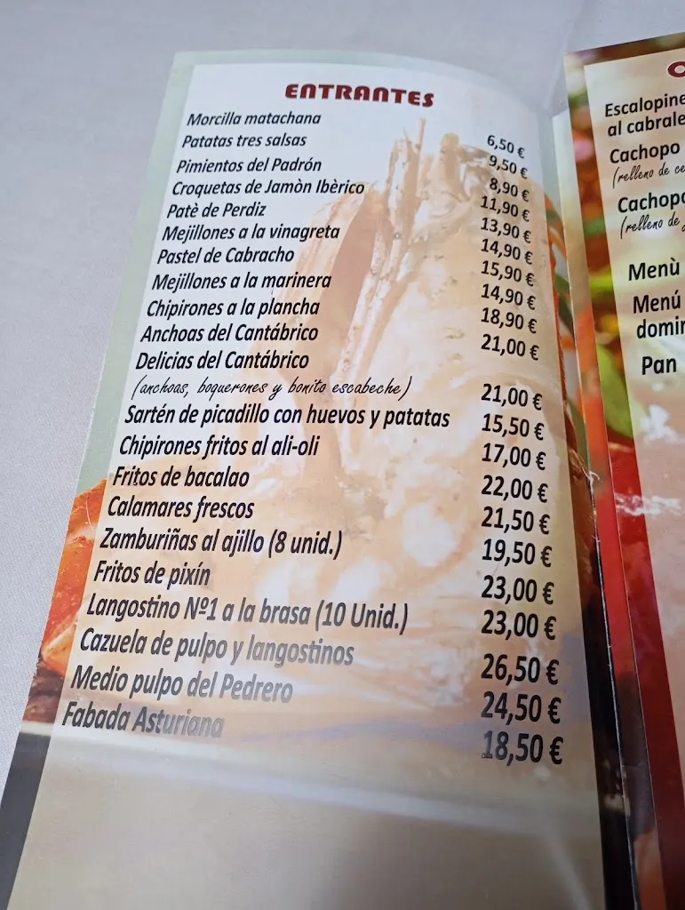 Menu_Restaurante La Posada de Bacus_Mieres_immagine_2