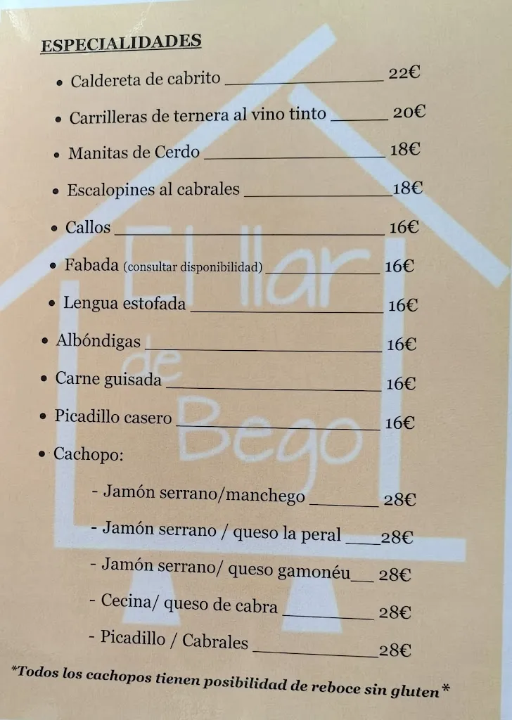 Menu_Restaurante El Llar De Bego_Mieres_image_1