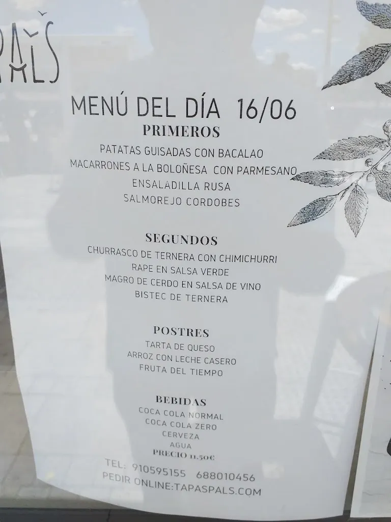 Menu_Restaurante Pals_Pals_immagine_1