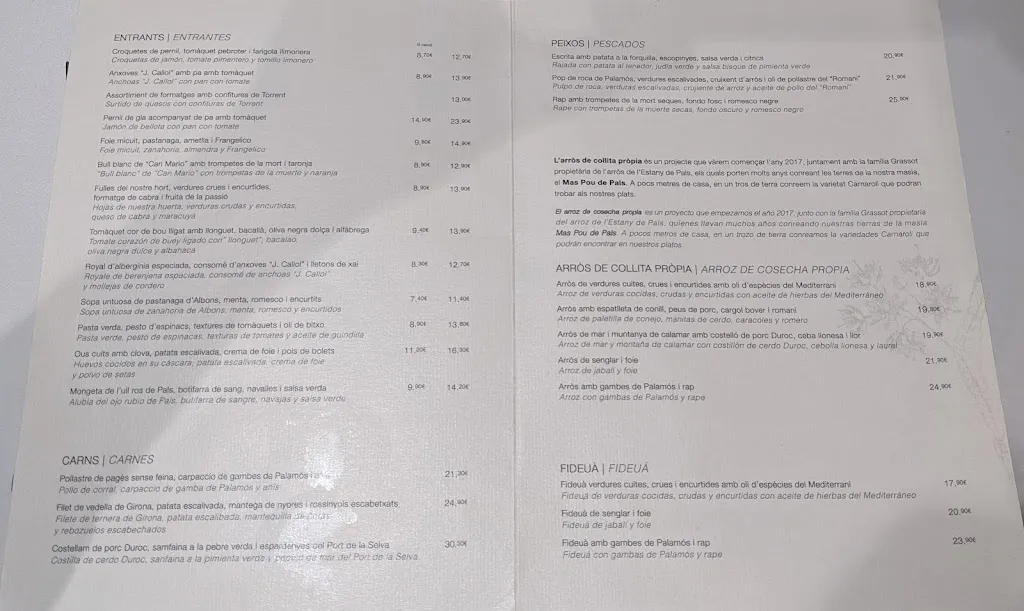 Menu_Restaurant Pahissa del Mas_Pals_immagine_3