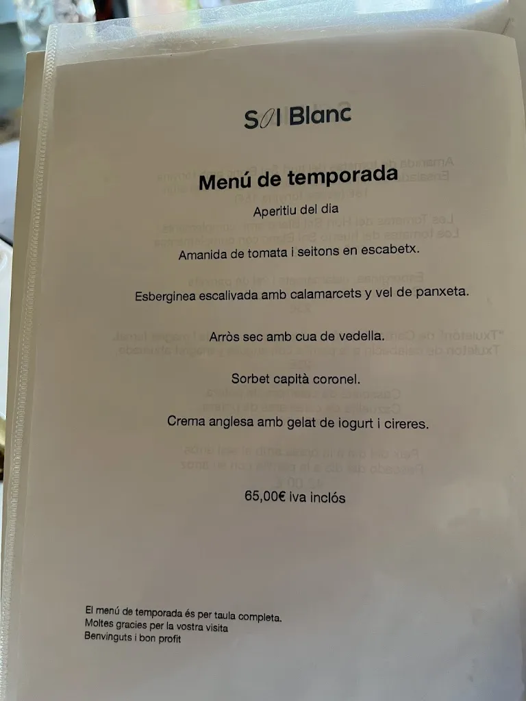 Menu_Restaurant Sol Blanc_Pals_image_3