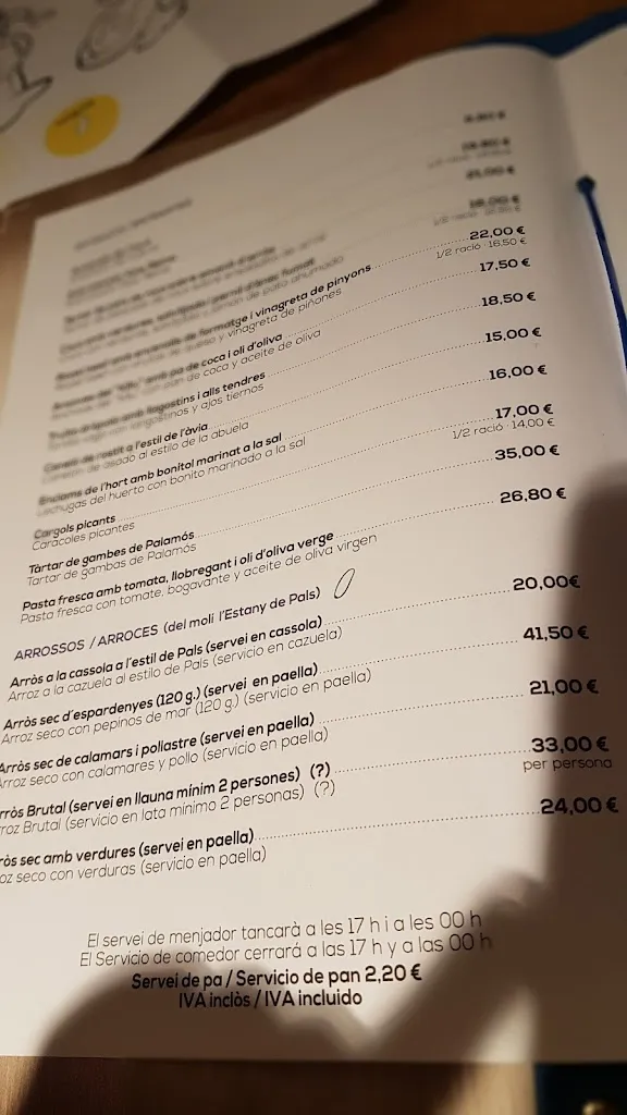 Menu_Restaurant Sol Blanc_Pals_image_4