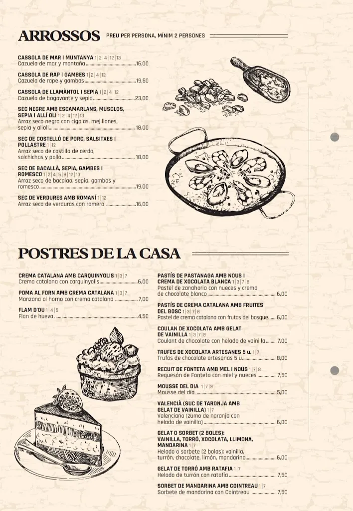 Menu_Restaurant La Vila_Pals_image_3