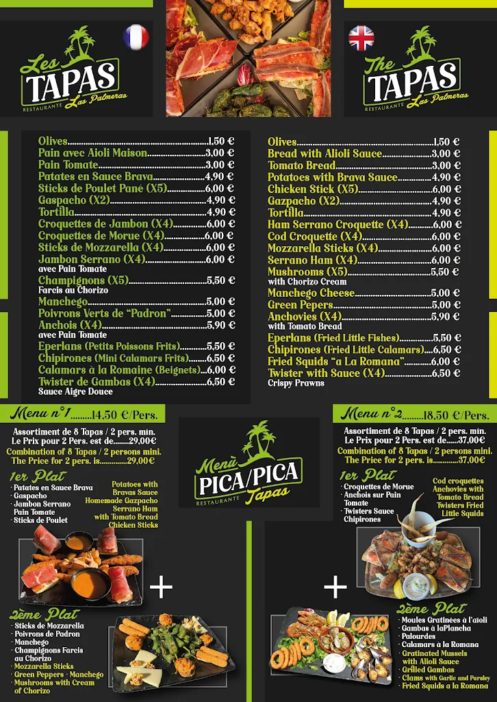 Menu_Restaurant Las Palmeras_Palau-saverdera_image_3