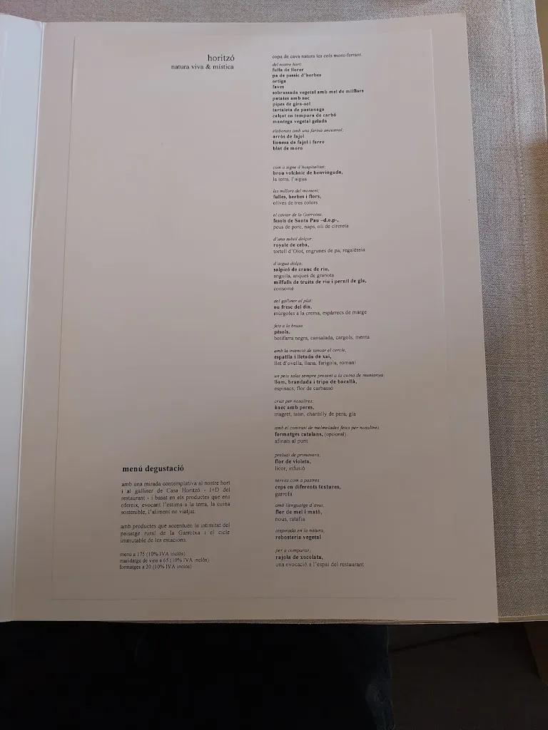 Menu_Restaurant LES COLS | Olot_Olot_image_2