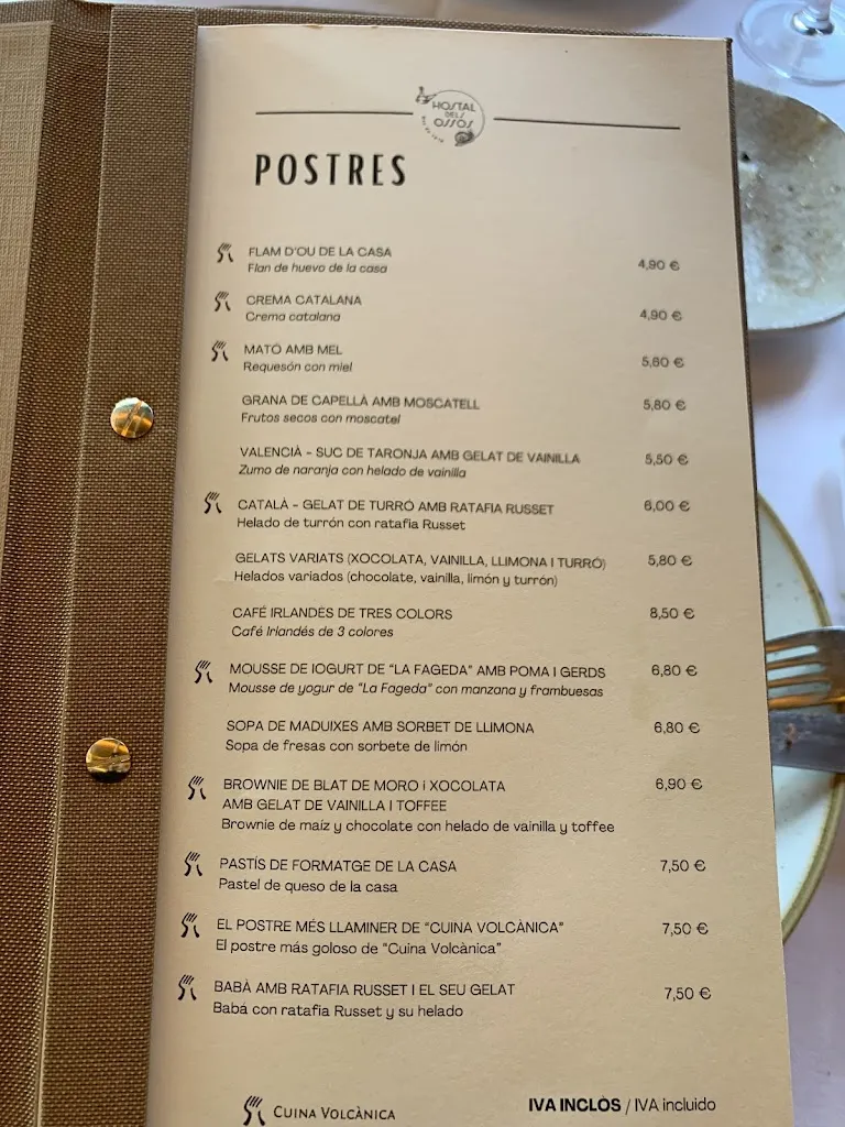 Menu_Hostal Dels Ossos_Olot_immagine_2
