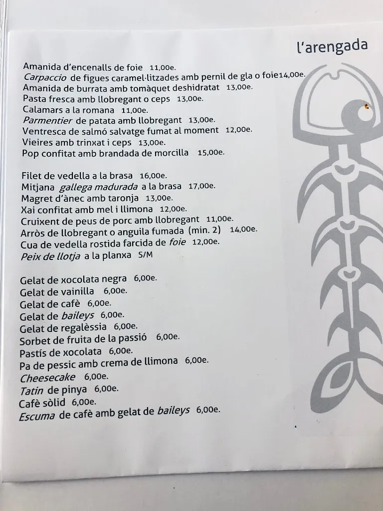 Menu_Restaurant L´arengada_Olot_image_3