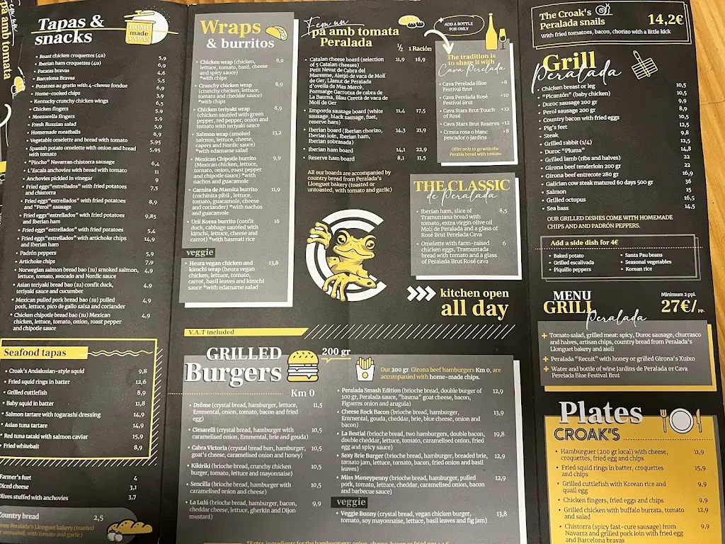 Menu_Croaks Peralada_Peralada_image_1