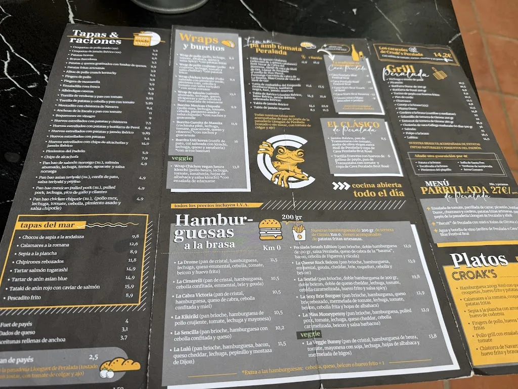 Menu_Croaks Peralada_Peralada_image_2