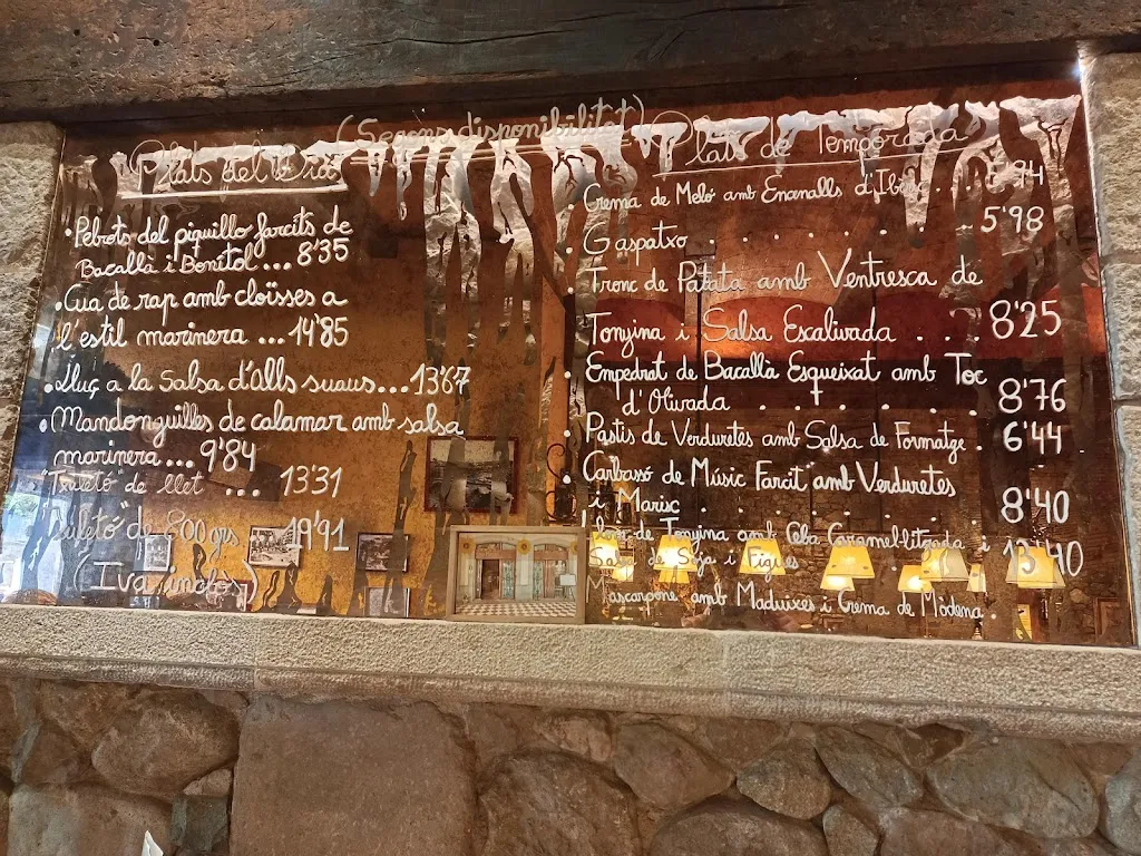Menu_Casa Marieta Restaurant_Pedret i Marzà_image_2