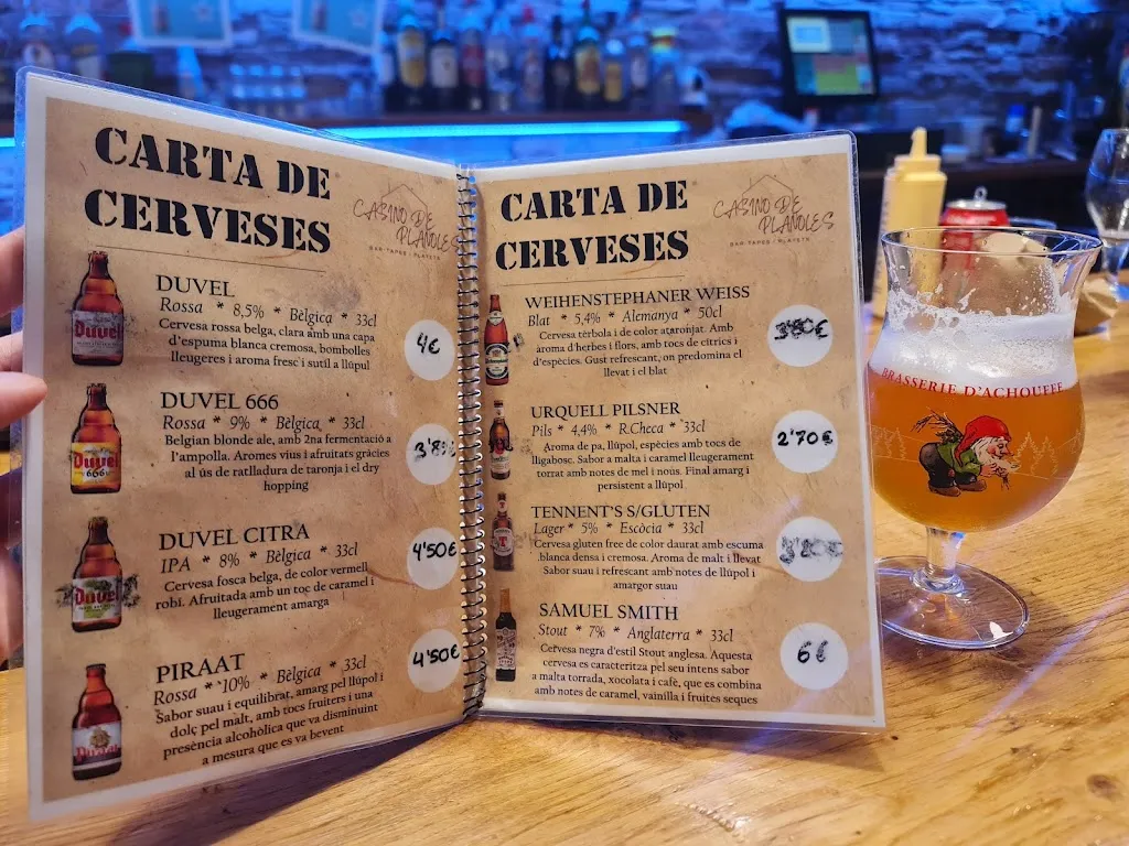 Menu_Bar Casino de Planoles_Planoles_image_2