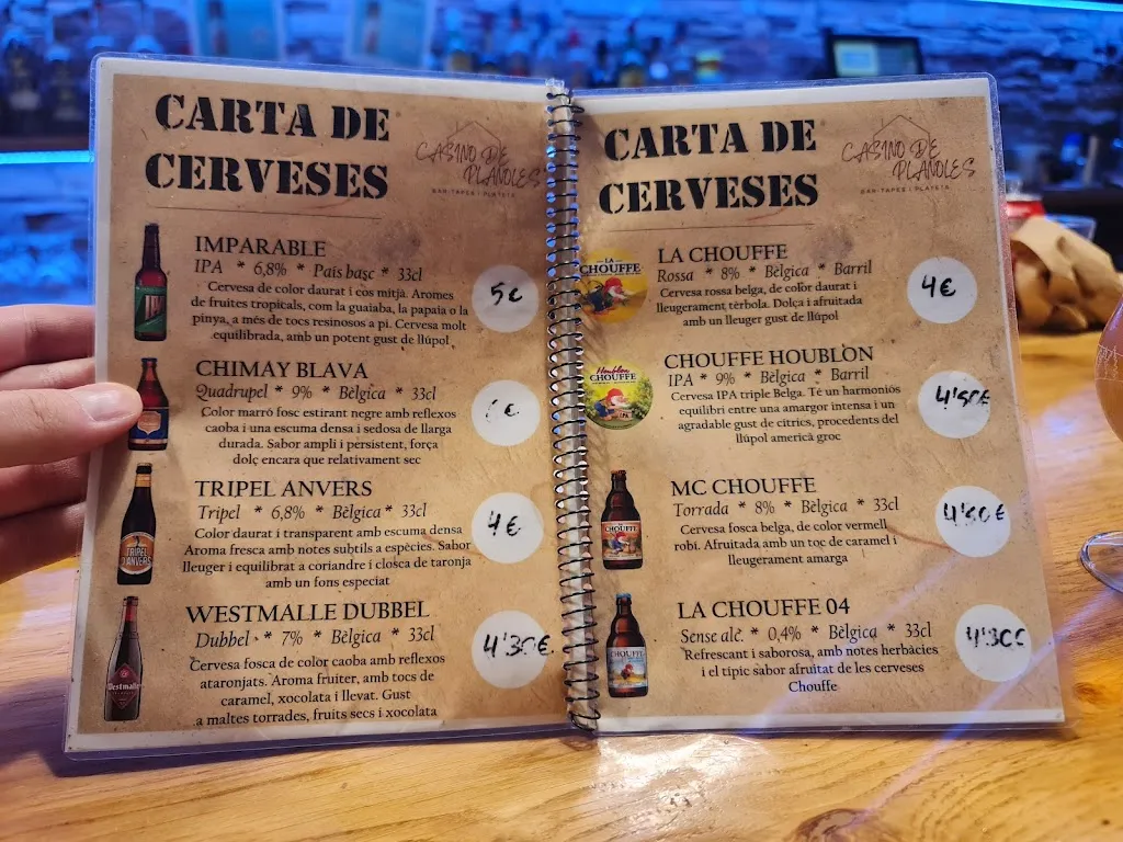 Menu_Bar Casino de Planoles_Planoles_image_3