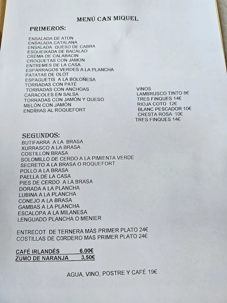 Menu_El Racó d'En Miquel_Pont de Molins_image_1